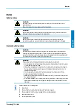 Предварительный просмотр 15 страницы Testboy TV 292 Operating Instructions Manual