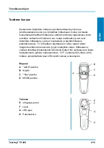 Предварительный просмотр 215 страницы Testboy TV 325 Operating Instructions Manual