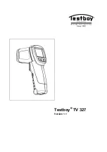 Предварительный просмотр 1 страницы Testboy TV 327 Operating Instructions Manual