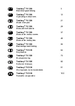 Предварительный просмотр 2 страницы Testboy TV 335 Operating Instructions Manual