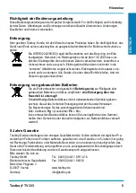 Preview for 5 page of Testboy TV333 Operating Manual