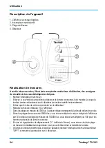 Предварительный просмотр 24 страницы Testboy TV333 Operating Manual