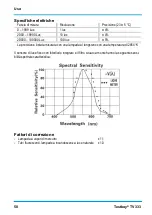 Предварительный просмотр 50 страницы Testboy TV333 Operating Manual