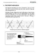 Предварительный просмотр 8 страницы Testec 15014 Instruction Manual