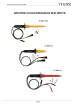 Предварительный просмотр 11 страницы Testec 15014 Instruction Manual