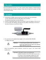 Предварительный просмотр 5 страницы Testec TT-AF 1200 Instruction Manual