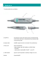 Предварительный просмотр 6 страницы Testec TT-AF 1200 Instruction Manual