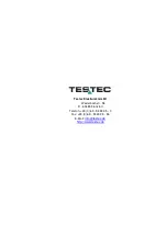 Preview for 8 page of Testec TT-HVP 15HF User Manual