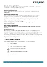 Preview for 4 page of Testec TT-SI 8000 Series Instruction Manual