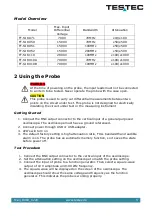 Preview for 7 page of Testec TT-SI 8000 Series Instruction Manual