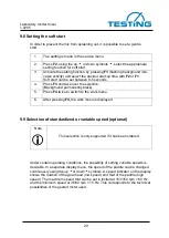 Предварительный просмотр 29 страницы TESTING 1.0205 Operating Instructions Manual