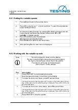 Предварительный просмотр 30 страницы TESTING 1.0205 Operating Instructions Manual