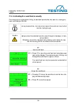 Предварительный просмотр 38 страницы TESTING 1.0205 Operating Instructions Manual