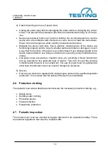 Preview for 13 page of TESTING 1.0206.01 Operating Instructions Manual