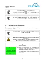 Preview for 36 page of TESTING 1.0206.01 Operating Instructions Manual