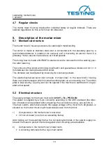 Preview for 14 page of TESTING 1.0206.07 Operating Instructions Manual