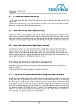 Preview for 19 page of TESTING 1.0206.07 Operating Instructions Manual