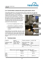 Preview for 20 page of TESTING 1.0206.07 Operating Instructions Manual