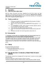 Preview for 24 page of TESTING 1.0206.07 Operating Instructions Manual