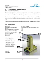 Предварительный просмотр 9 страницы TESTING 1.0290 Operating Manual