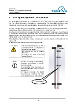 Предварительный просмотр 10 страницы TESTING 1.0290 Operating Manual