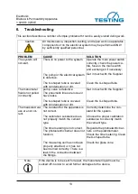 Предварительный просмотр 13 страницы TESTING 1.0290 Operating Manual