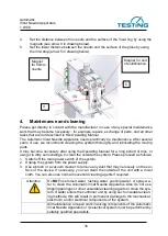 Preview for 16 page of TESTING 1.0306 Operating Manual