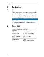 Предварительный просмотр 4 страницы TESTO 0554 8851 Instruction Manual