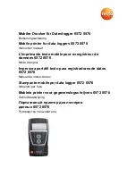 Preview for 1 page of TESTO 0572 0576 Instruction Manual