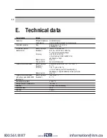 Предварительный просмотр 12 страницы TESTO 0632 3301 Instruction Manual And Users Manual