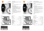 Preview for 7 page of TESTO 175-T3 Short Instruction Manual