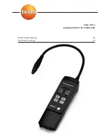 TESTO 316-4 Instruction Manual preview