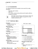 Preview for 8 page of TESTO 6600 Instruction Manual