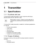 Preview for 6 page of TESTO 6681 Profibus Instruction Manual