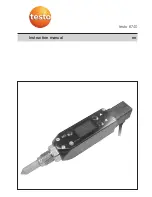 Preview for 1 page of TESTO 6740 Instruction Manual