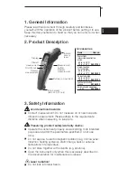 Preview for 9 page of TESTO 830-T1 Instruction Manual