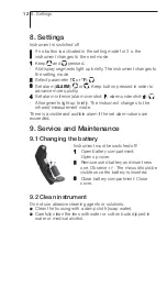 Preview for 12 page of TESTO 830-T3 Instruction Manual