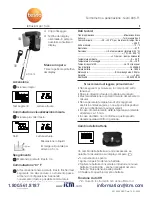 Preview for 5 page of TESTO 905-T1 Instruction Manual