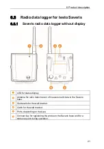 Preview for 21 page of TESTO Saveris Instruction Manual