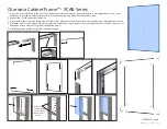 Testrite Visual Charisma Cabinet Frame XCAB Series Manual preview