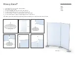 Preview for 1 page of Testrite Visual Privacy Stand PVC3 Manual