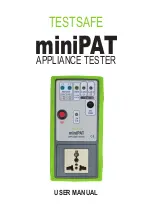 TestSafe miniPAT User Manual preview