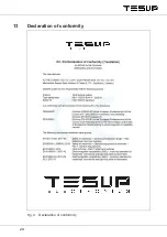 Предварительный просмотр 21 страницы Tesup i-1500 User Manual