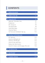 Preview for 4 page of Tesvor M1 User Manual