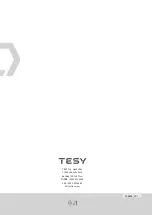 Preview for 160 page of TESY CN 031 050 EI Quick Start Manual