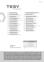 TESY CN04 YYZ MIS F Operation And Storage Manual preview