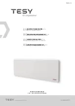 Preview for 1 page of TESY CN06 060 EA W Operation And Storage Manual