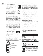 Preview for 26 page of TESY CN203ZF Usage And Storage Instructions