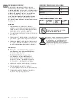 Preview for 56 page of TESY CN203ZF Usage And Storage Instructions