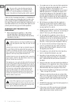 Preview for 2 page of TESY CN205EASLFR Important Usage Instructions